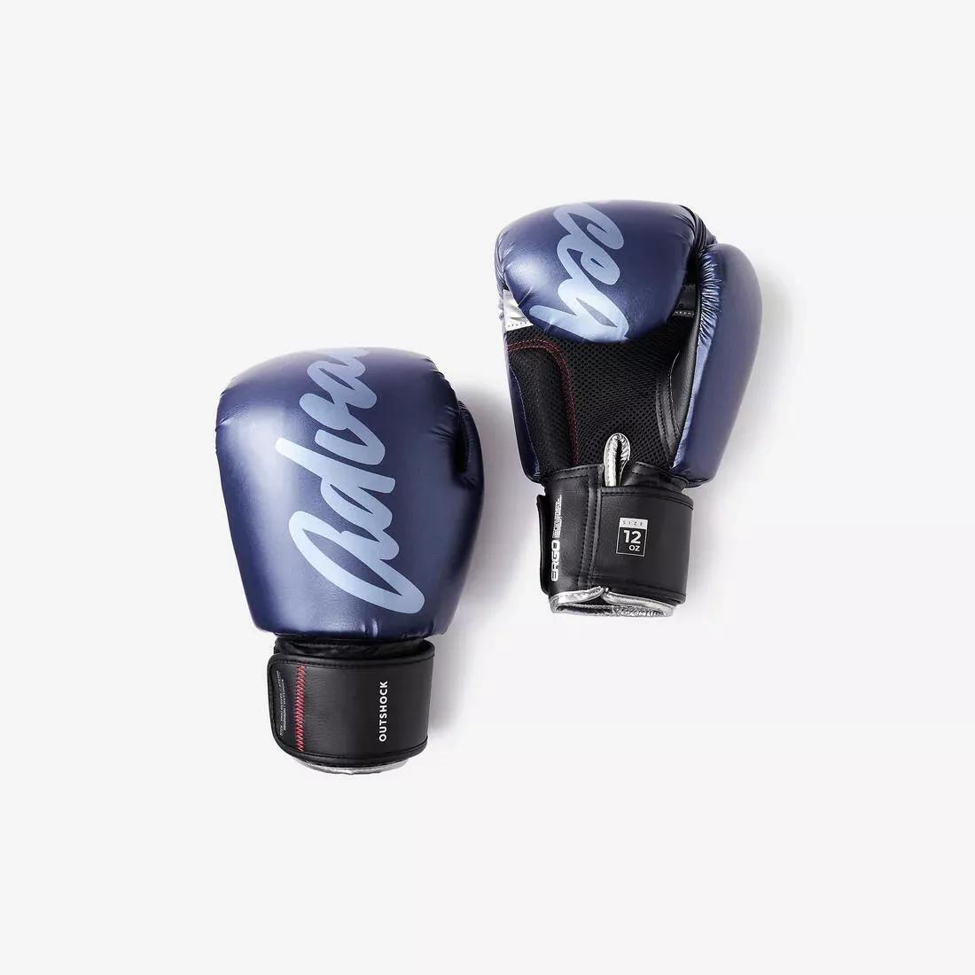 Unisex Accessories Kick Thai Gloves, Blue, No Color, medium