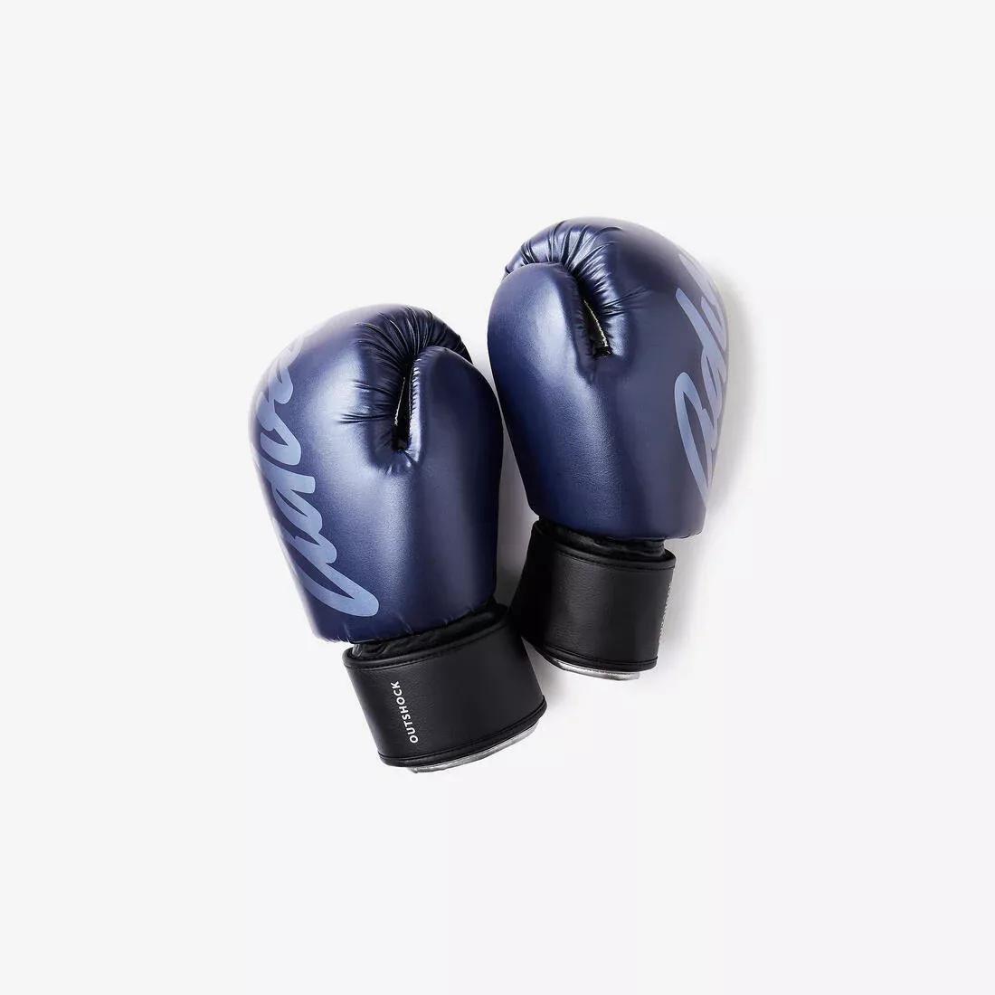 Unisex Accessories Kick Thai Gloves, Blue, No Color, medium