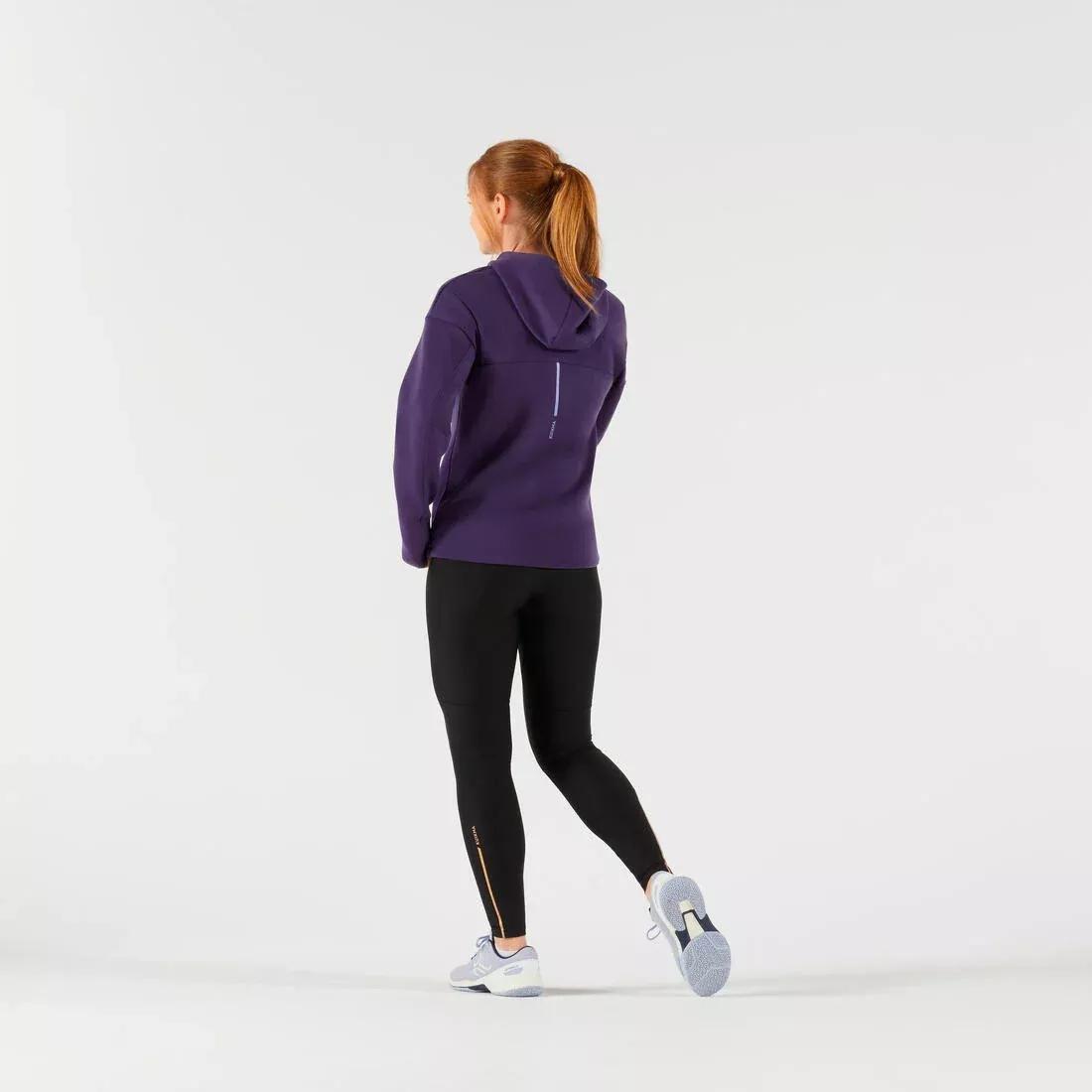 Women Tennis Leggings Dry Hip Ball, Black, No Color, large image number 8