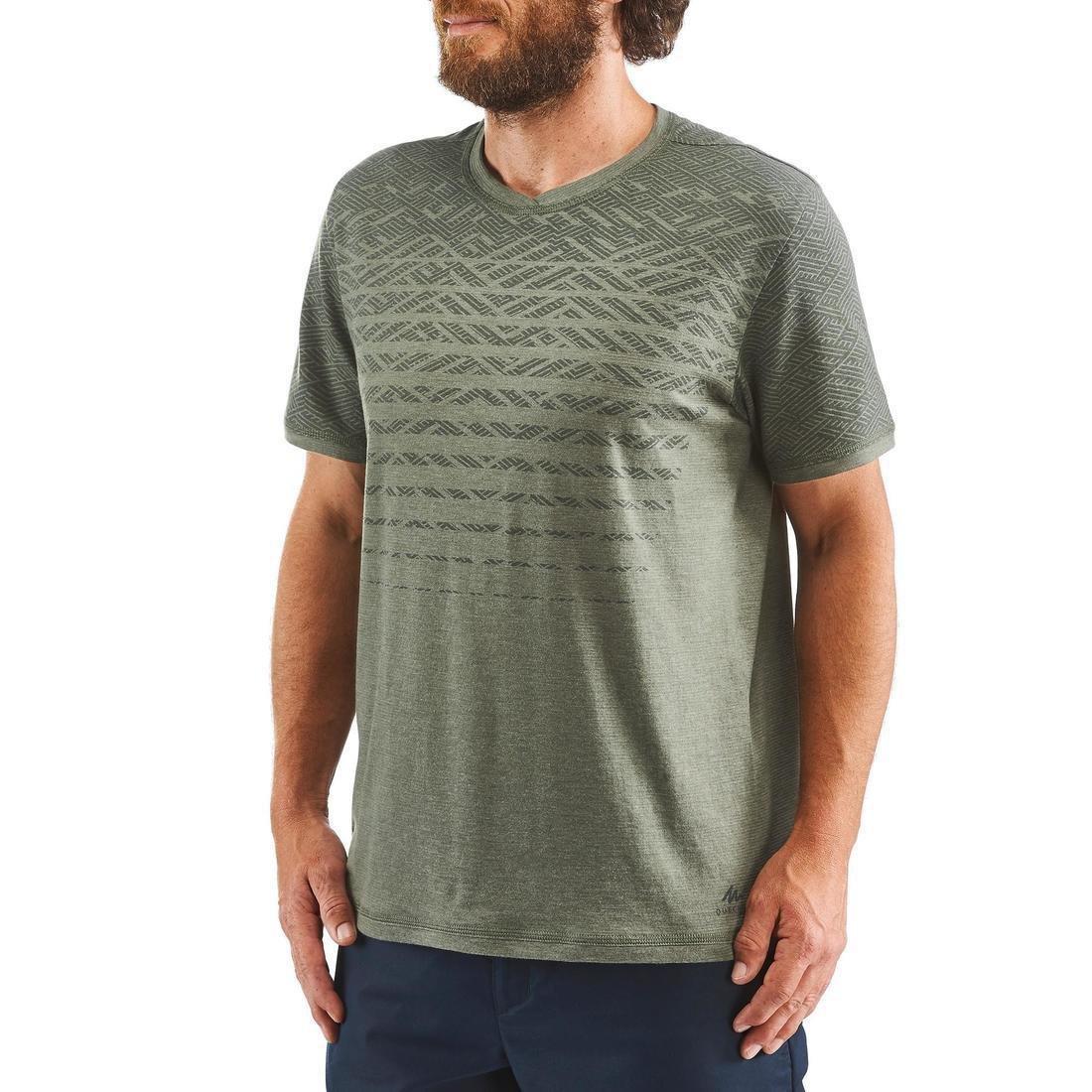 ORANGE Men's Hiking T-shirt - NH550 Fresh, , large image number 13