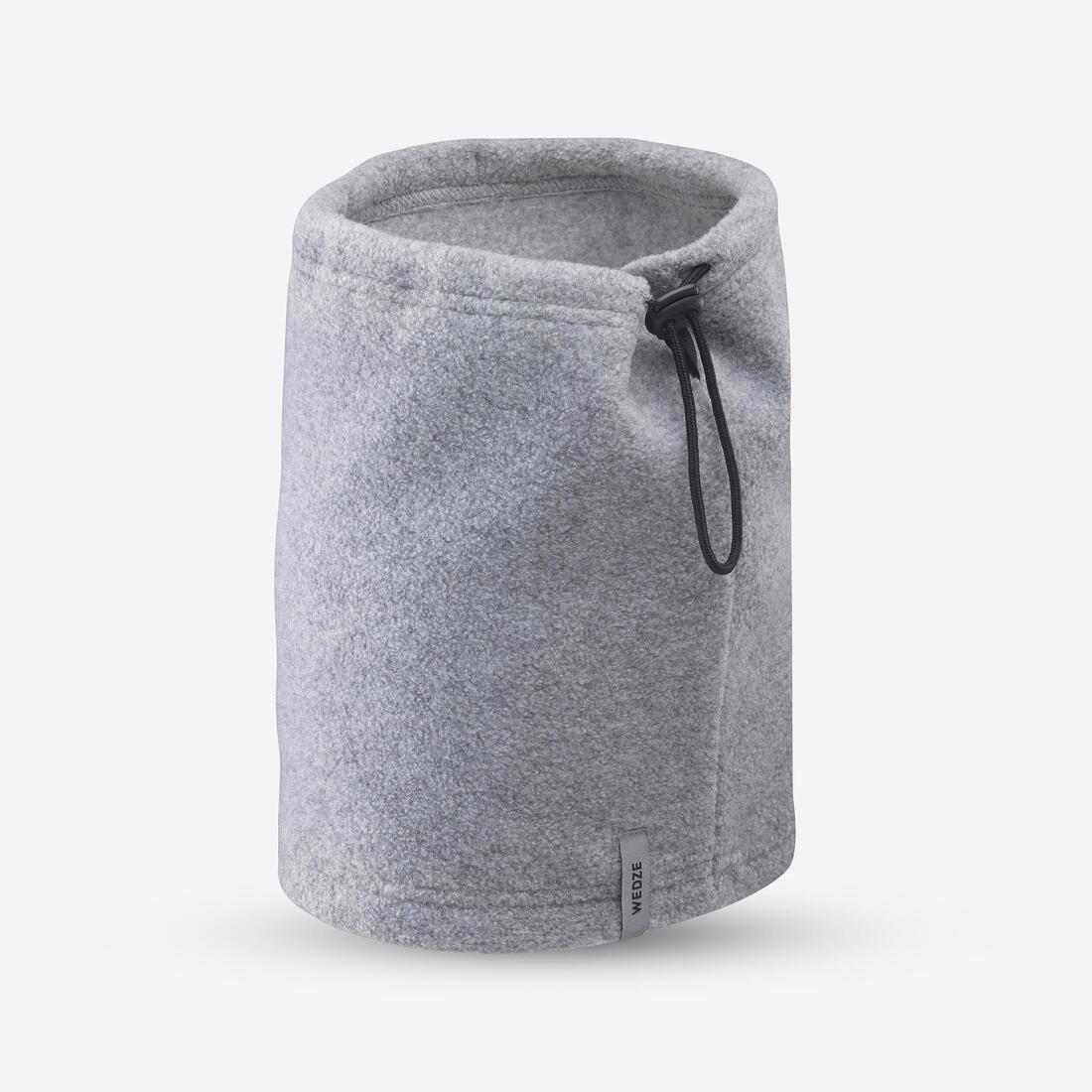 STORM GREY ADULT SKI FLEECE NECK-WARMER - TANKA, , medium