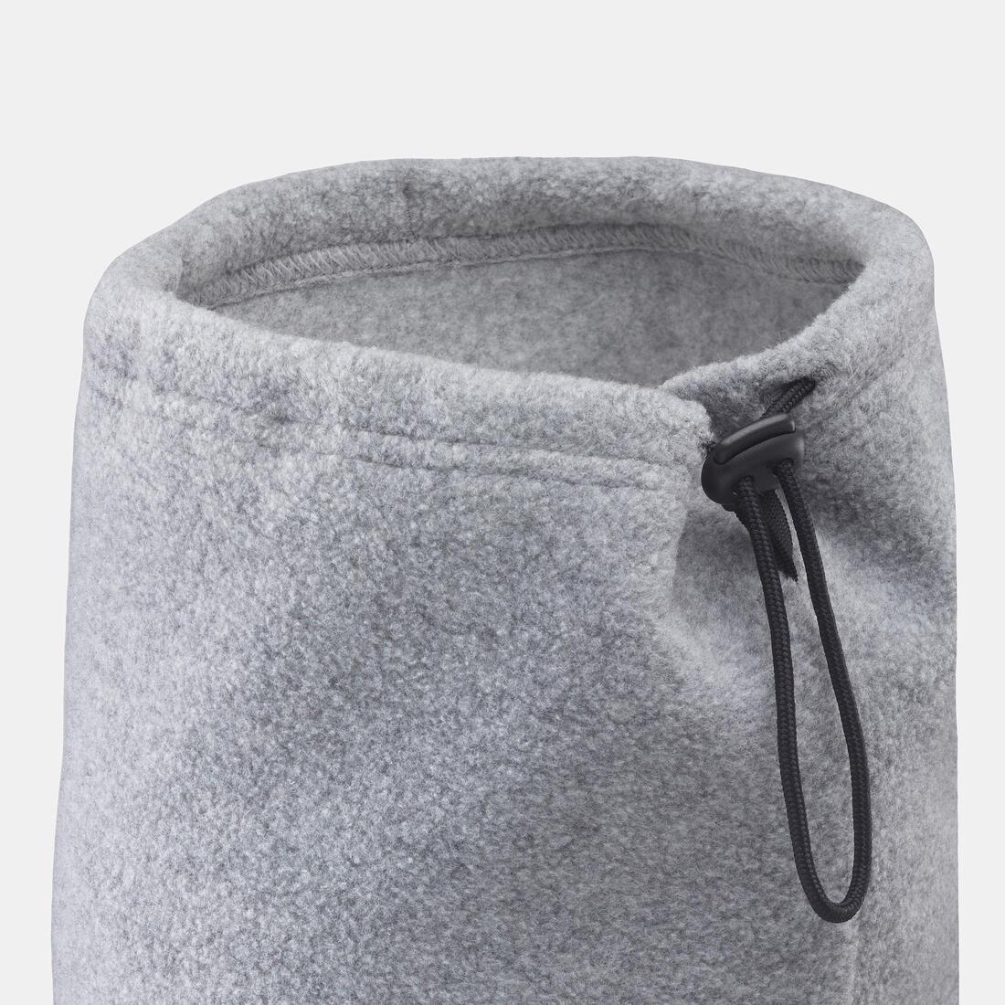 STORM GREY ADULT SKI FLEECE NECK-WARMER - TANKA, No Color, large image number 2