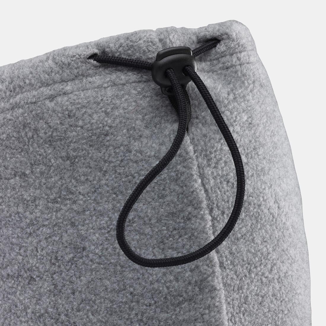 STORM GREY ADULT SKI FLEECE NECK-WARMER - TANKA, No Color, large image number 3