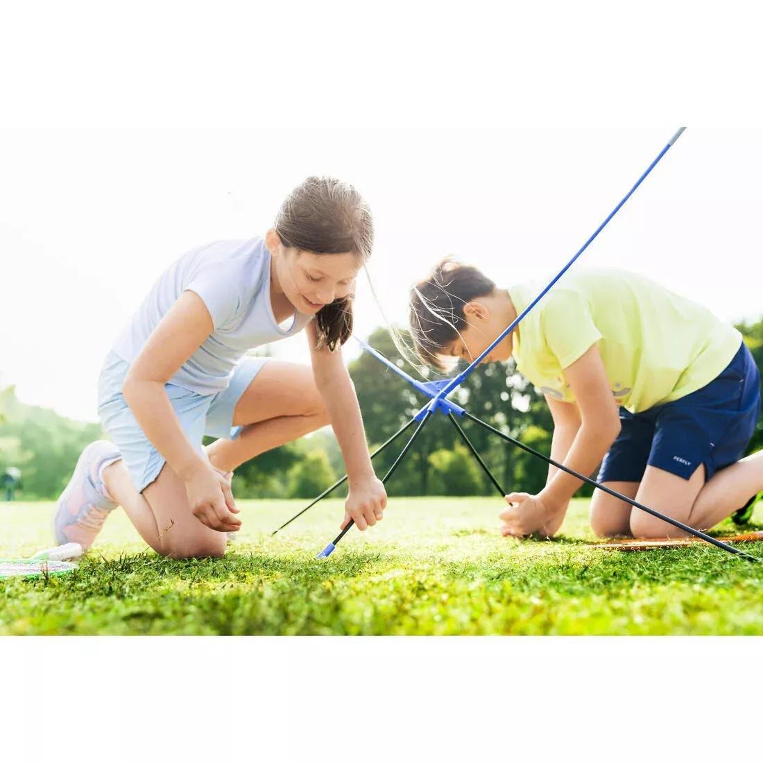 Portable Badminton Net - Discover Net V2, Blue, No Color, large image number 8