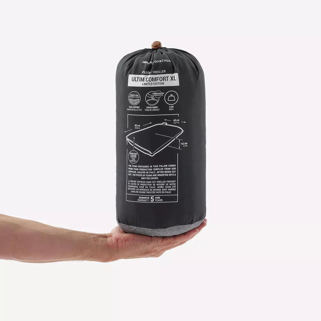 Camping Pillow - Xl Ultim Comfort, Grey, No Color, medium