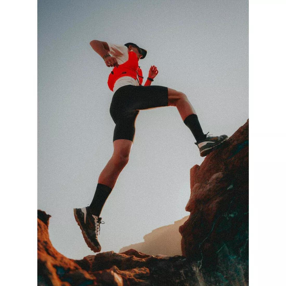 Strap Running Socks - Kiprun Run 900,  Black, No Color, large image number 11