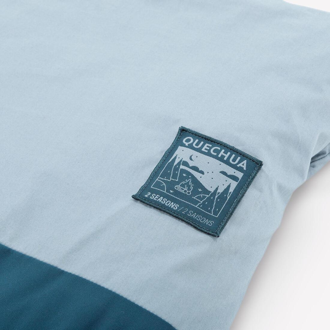 Cotton Camping Sleeping Bag - Ultimcomfort 10Deg, Green, No Color, large image number 4