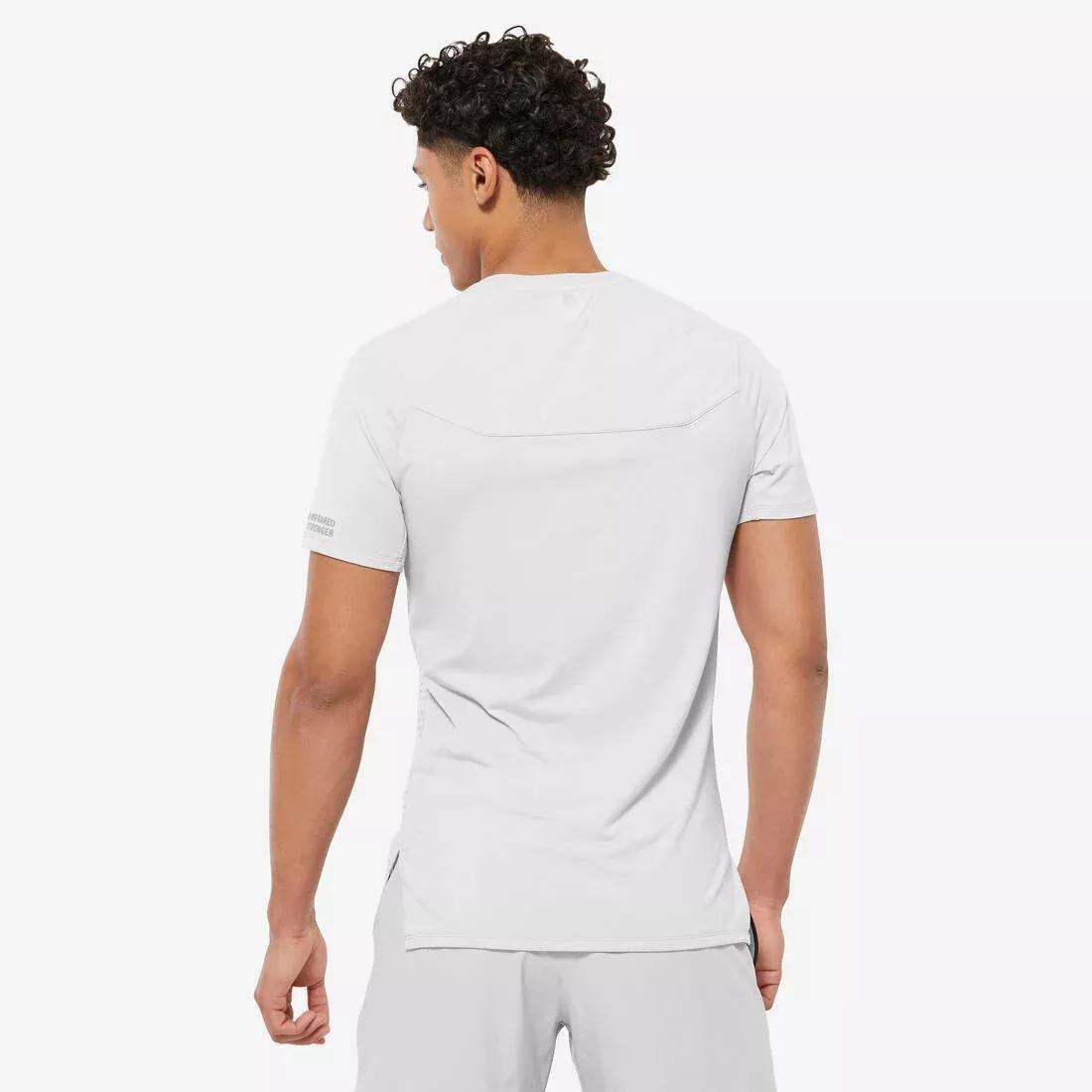 Micro-Designed Technical Regular Performance T-Shirt, Grey, , large image number 6