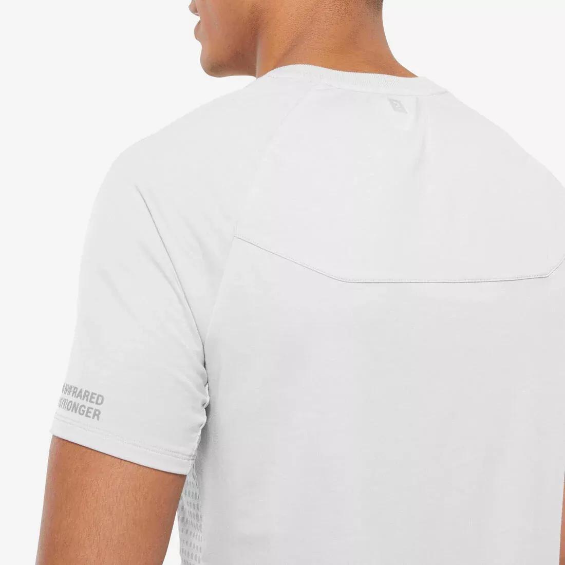 Micro-Designed Technical Regular Performance T-Shirt, Grey, , large image number 7