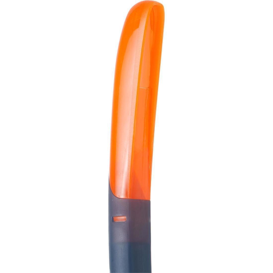 Diving Snorkel With Valve - 100, Grey, No Color, large image number 2