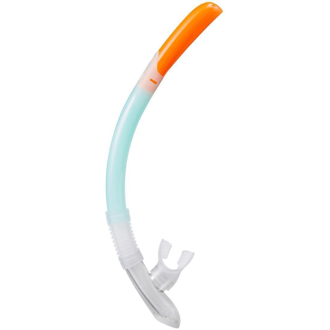 Diving Snorkel With Valve - 100, Grey, No Color, large image number 12