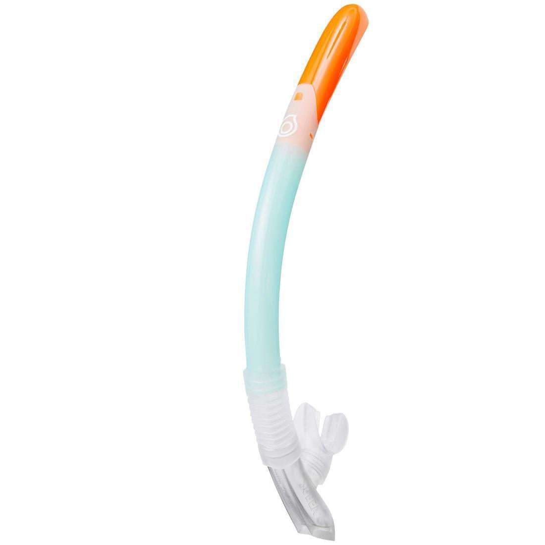 Diving Snorkel With Valve - 100, Grey, No Color, large image number 14