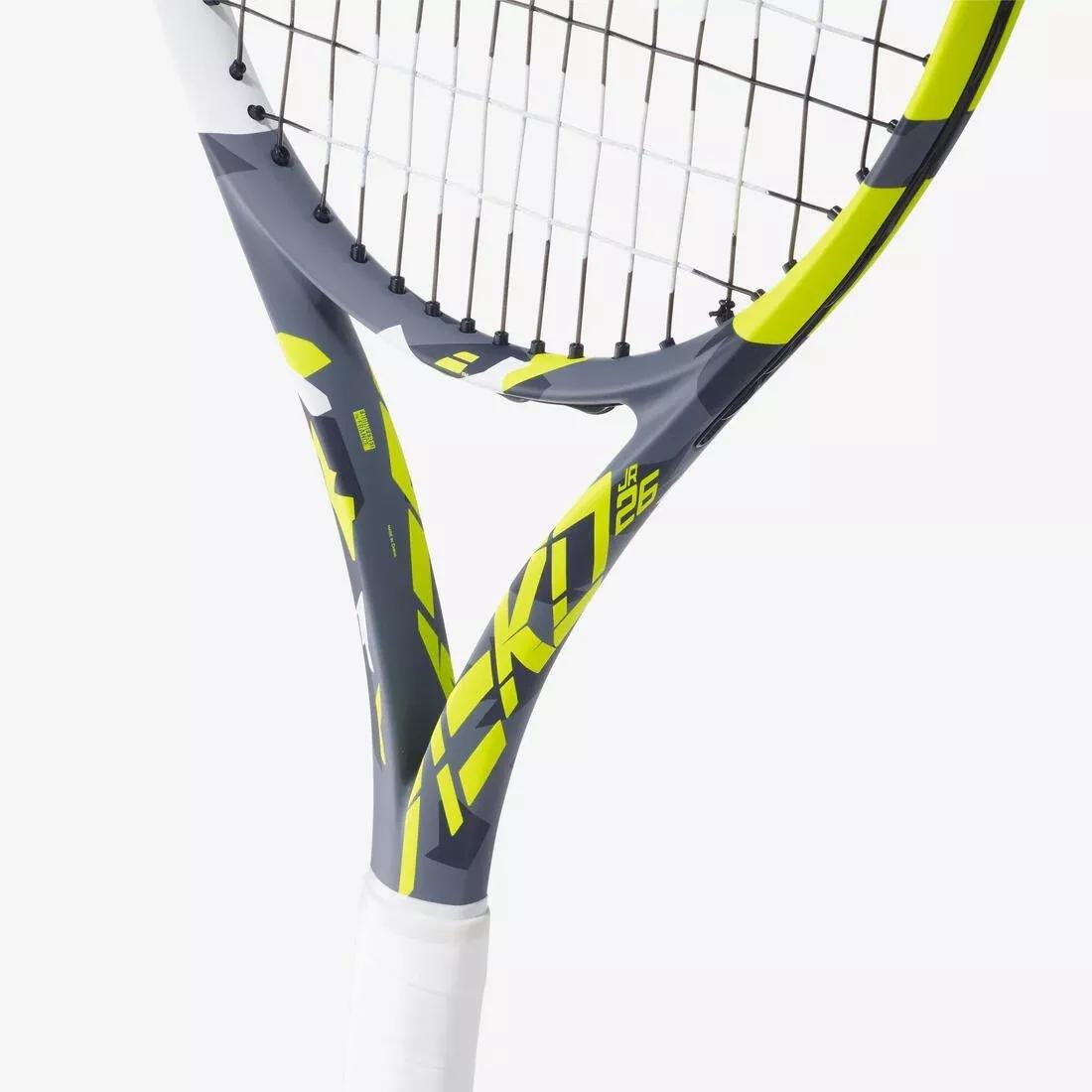 Kids Unisex Tennis Racket Aero Junior 26, Grey, No Color, large image number 3