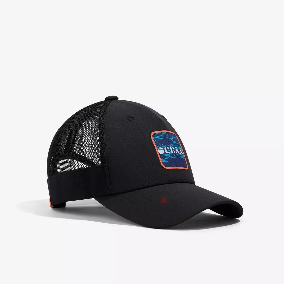 DEFAULT Adult Trucker Style Beach Cap, No Color, large image number 0