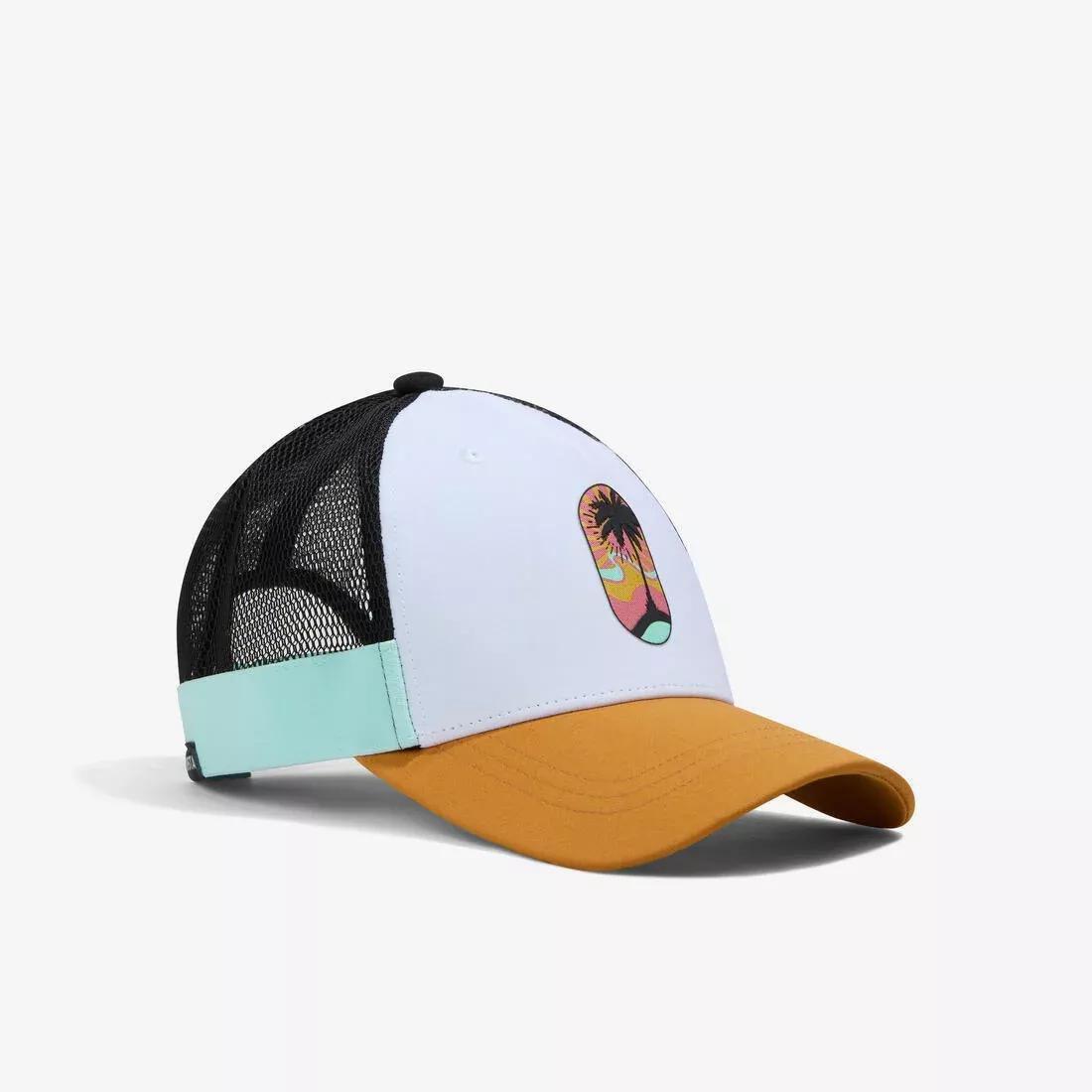 DEFAULT Adult Trucker Style Beach Cap, No Color, large image number 1