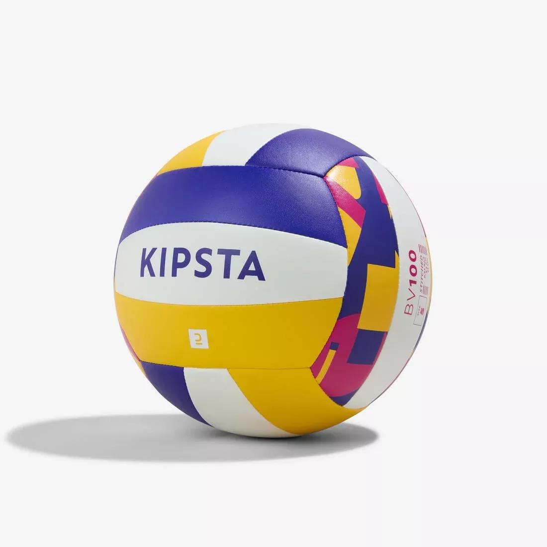 Beach Volleyball - Size 5 Bv100 Classic, Blue, No Color, large image number 3