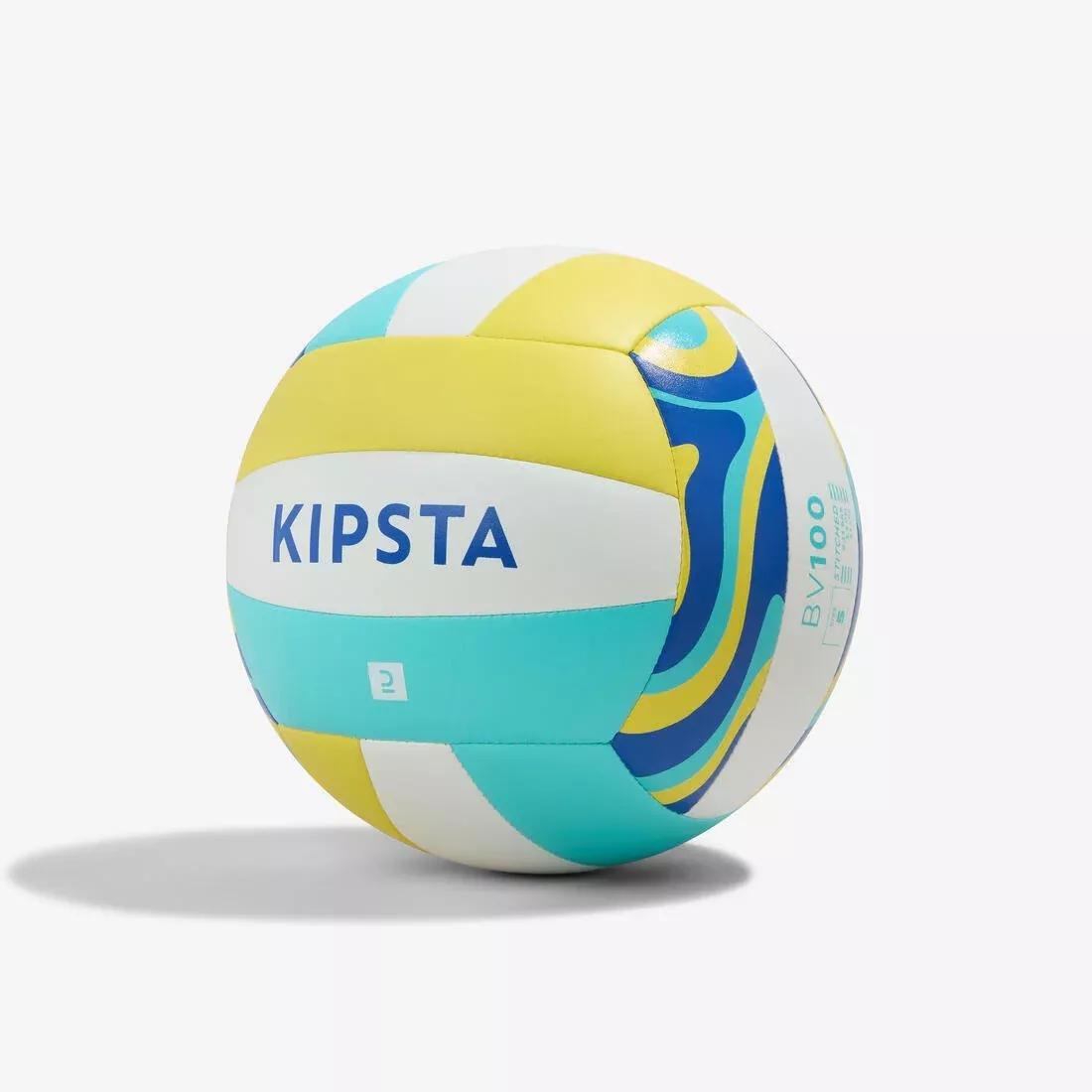 Beach Volleyball - Size 5 Bv100 Classic, Blue, No Color, large image number 5
