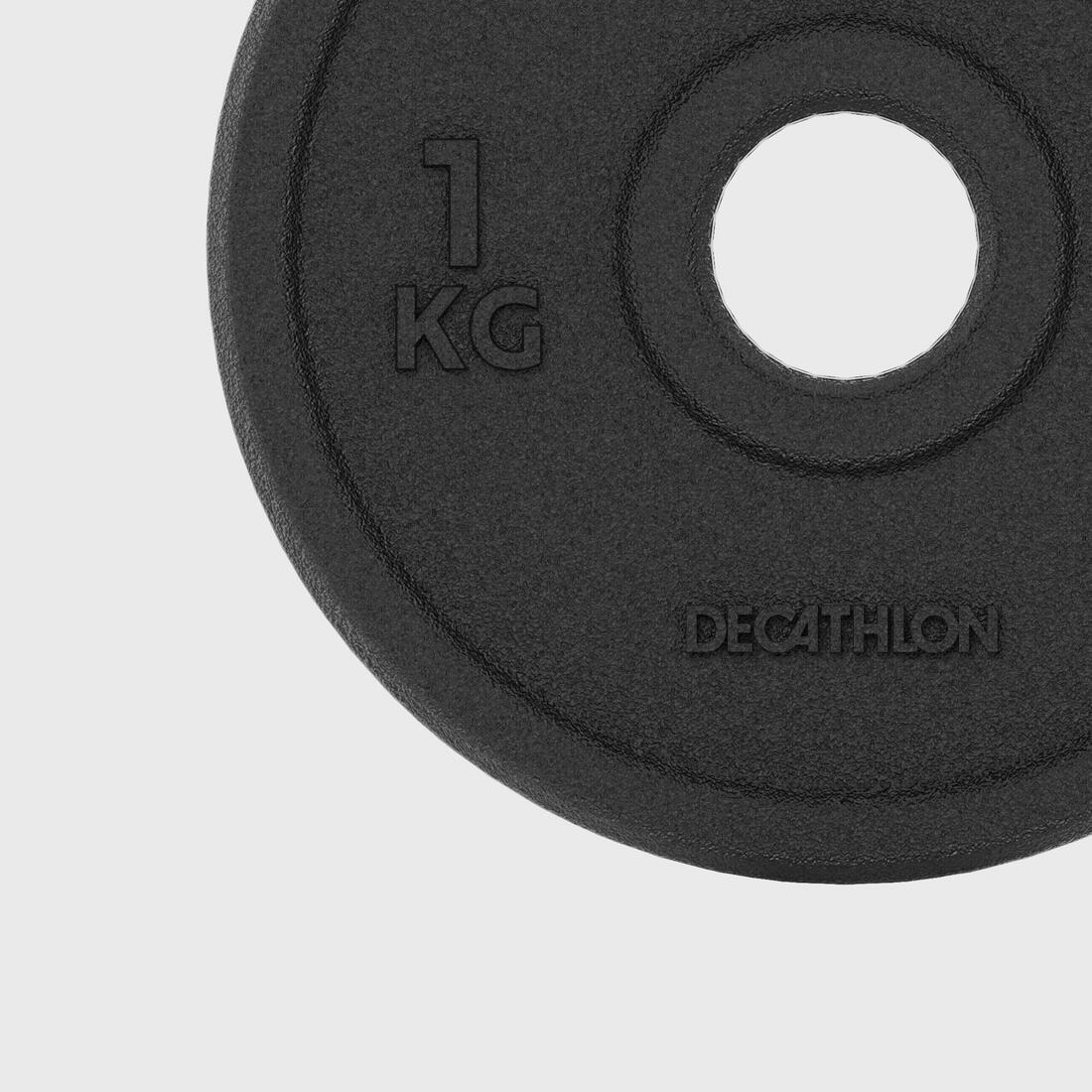 1 kg Weight Training Disc, No Color, large image number 3