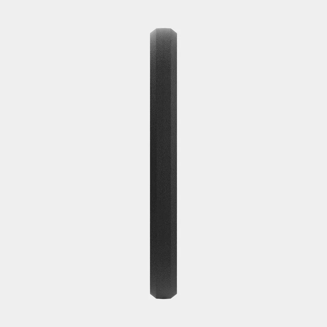 Weight Training 10 Kg 28 mm Partly Recycled Cast Iron Plate, Black, No Color, large image number 5