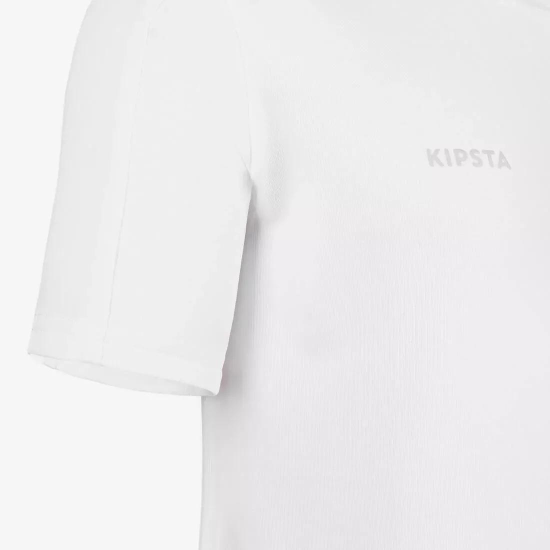 SMOKED BLACK Kids' Short-Sleeved Football Shirt Essential, No Color, large image number 9