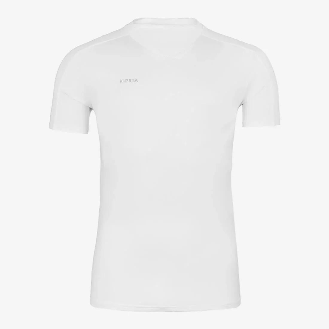 Adult Short-Sleeved Football Shirt Essential, Navy, No Color, large image number 4