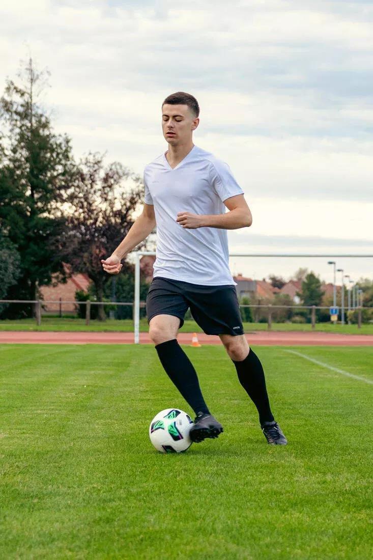 Adult Short-Sleeved Football Shirt Essential, Navy, , large image number 5