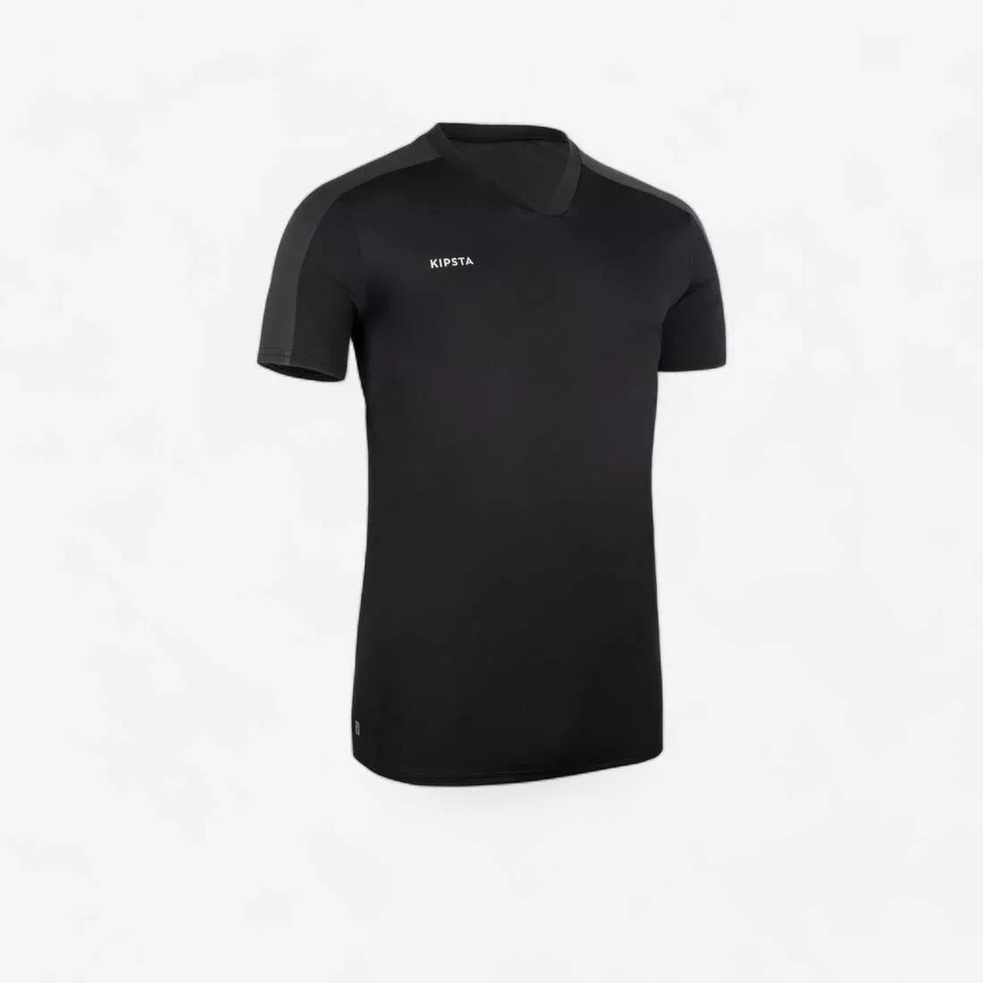 Adult Short-Sleeved Football Shirt Essential, Navy, , large image number 8