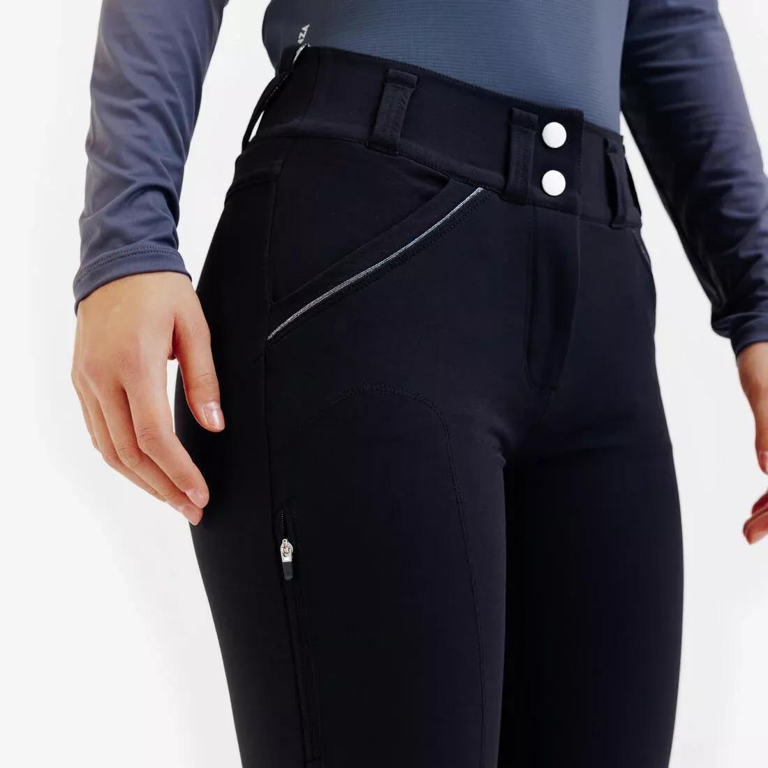 Women Horse Riding Full Grip Jodhpurs - 900, Black, 5401_000, large image number 3