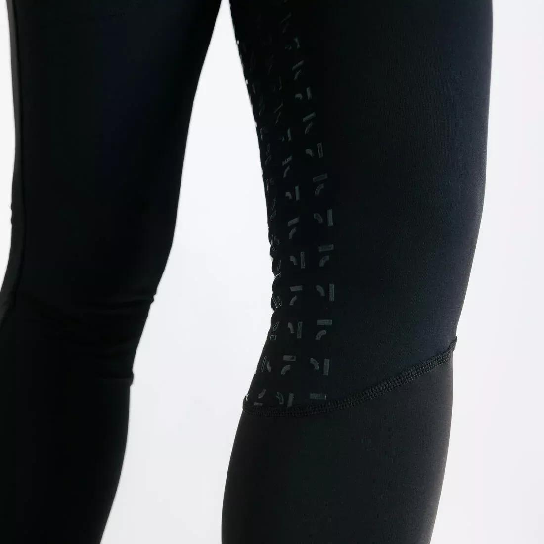 Women Horse Riding Full Grip Jodhpurs - 900, Black, 5401_000, large image number 6