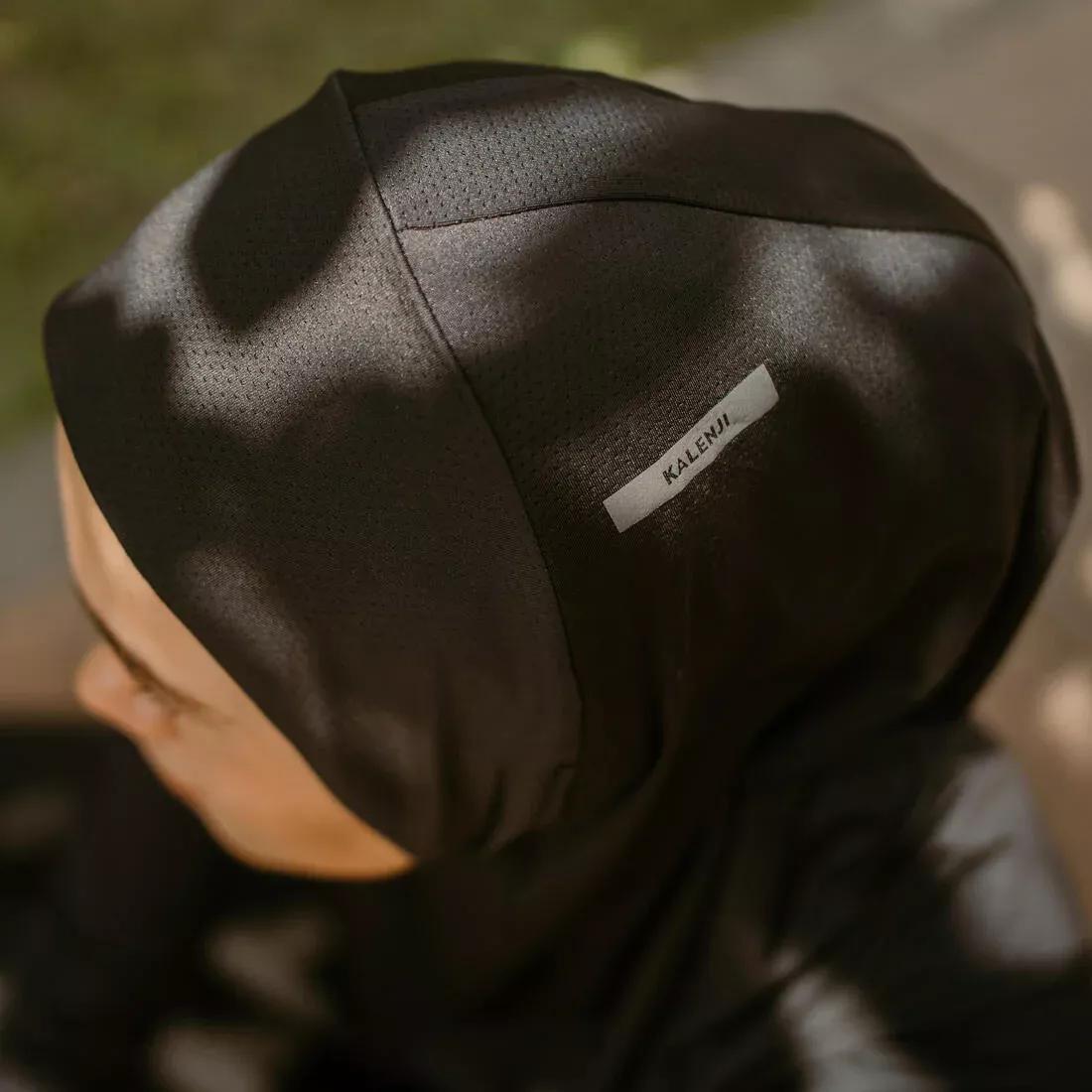 Women KIPRUN V2 Running Hijab, Black, No Color, large image number 1