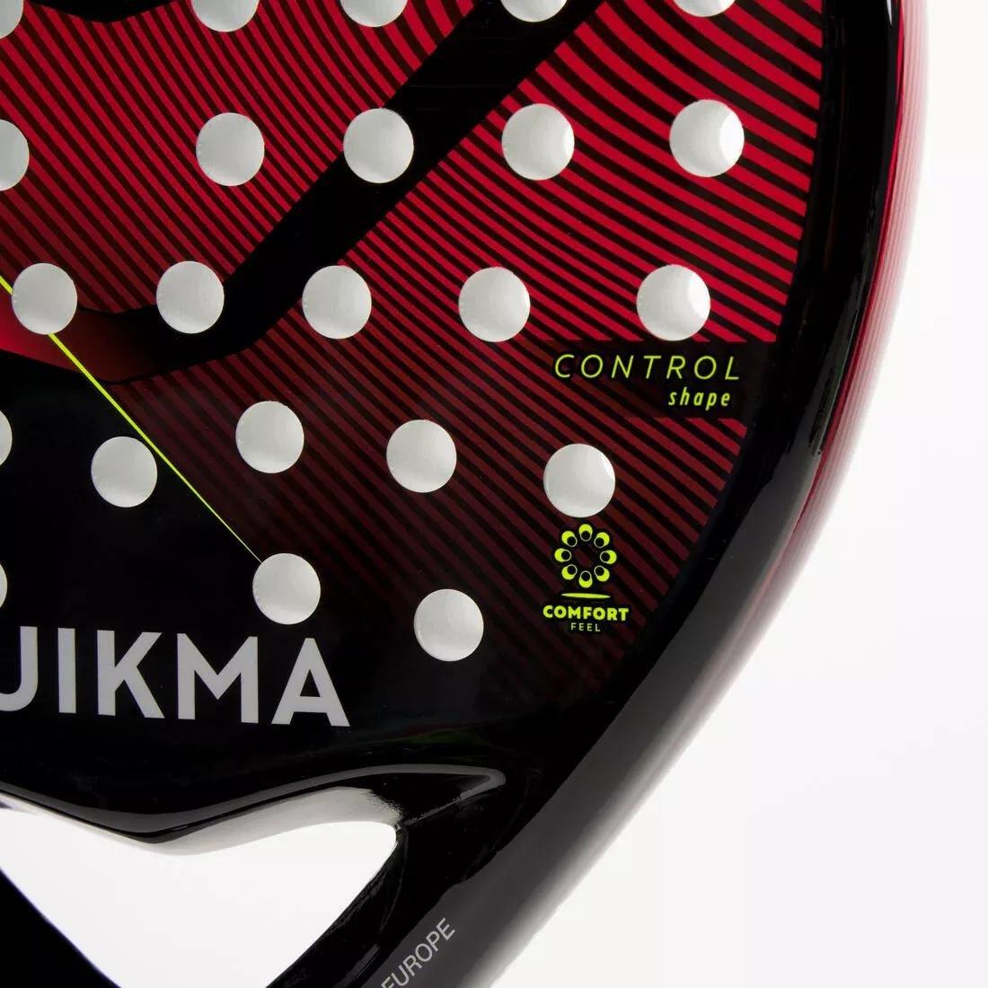 BLACK Adult Padel Racket Comfort Soft, No Color, large image number 7