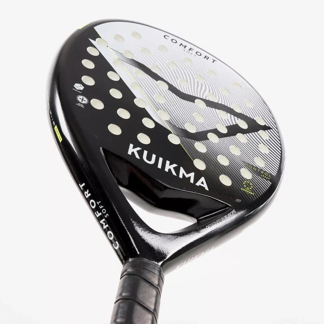 GREY Adult Padel Racket Comfort Soft, No Color, large image number 10