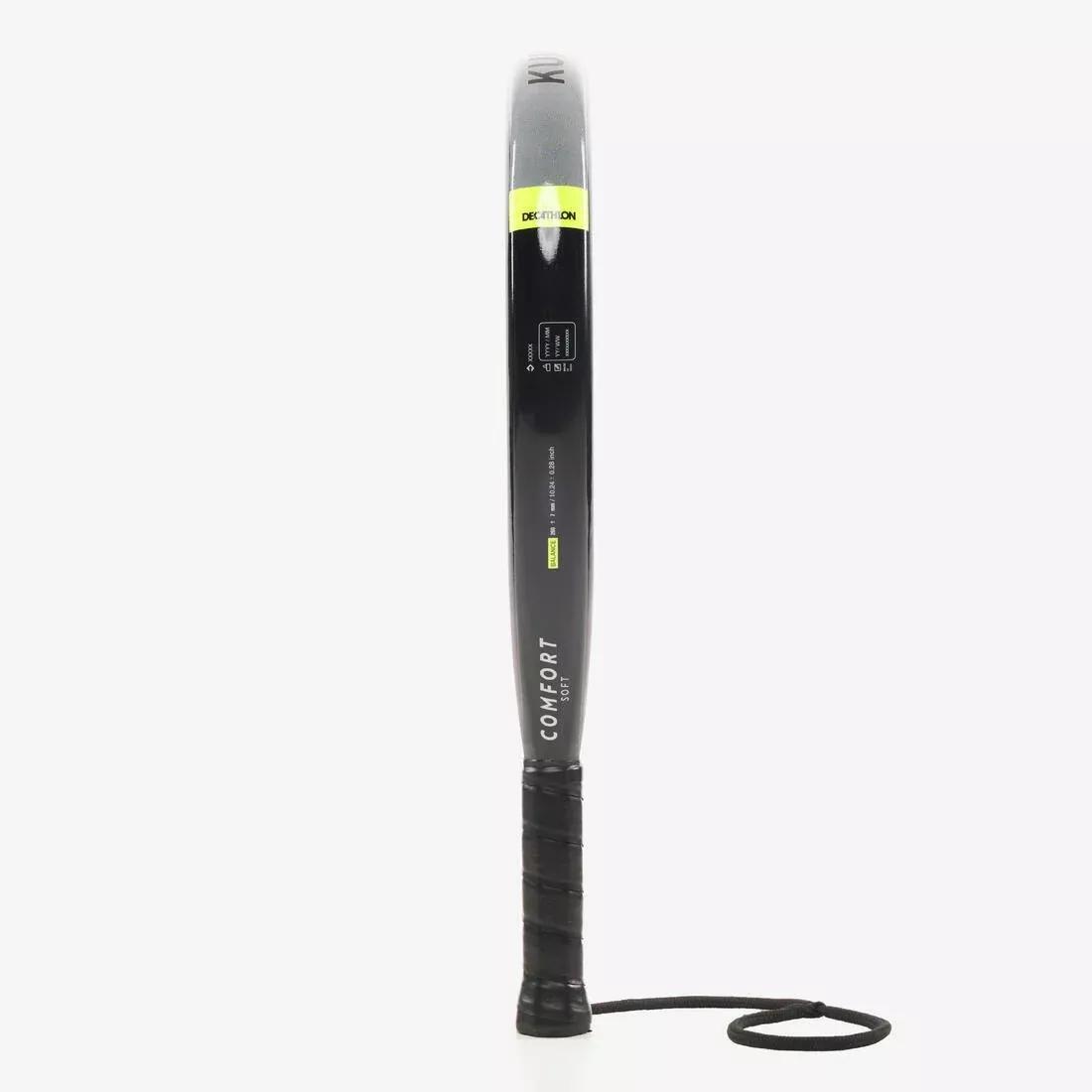 GREY Adult Padel Racket Comfort Soft, No Color, large image number 12