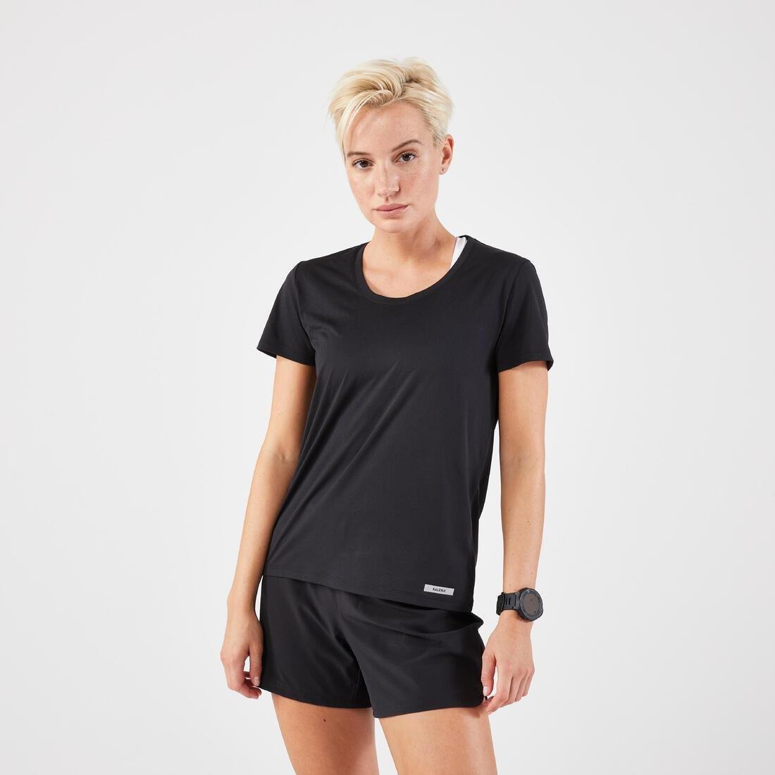 Women Breathable Kiprun Run Running T-Shirt, White, , large image number 5