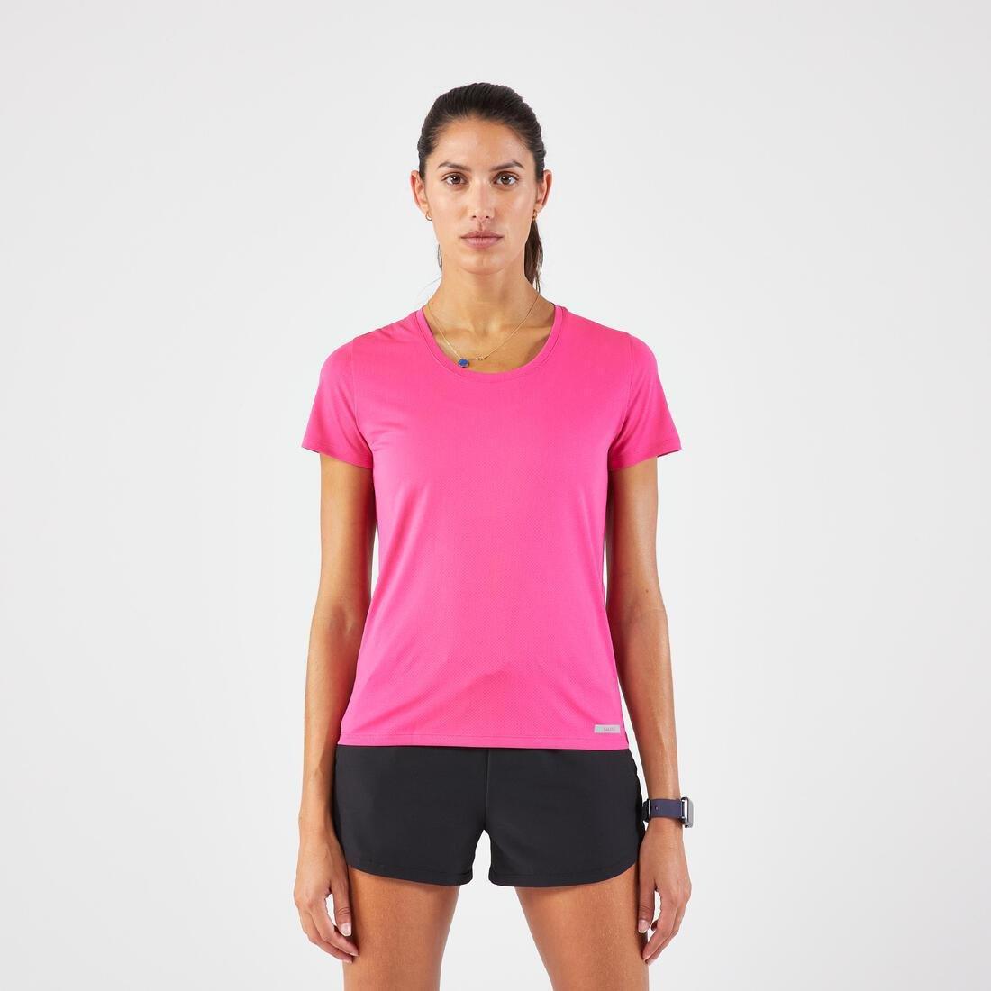 Women Breathable Kiprun Run Running T-Shirt, White, , large image number 14