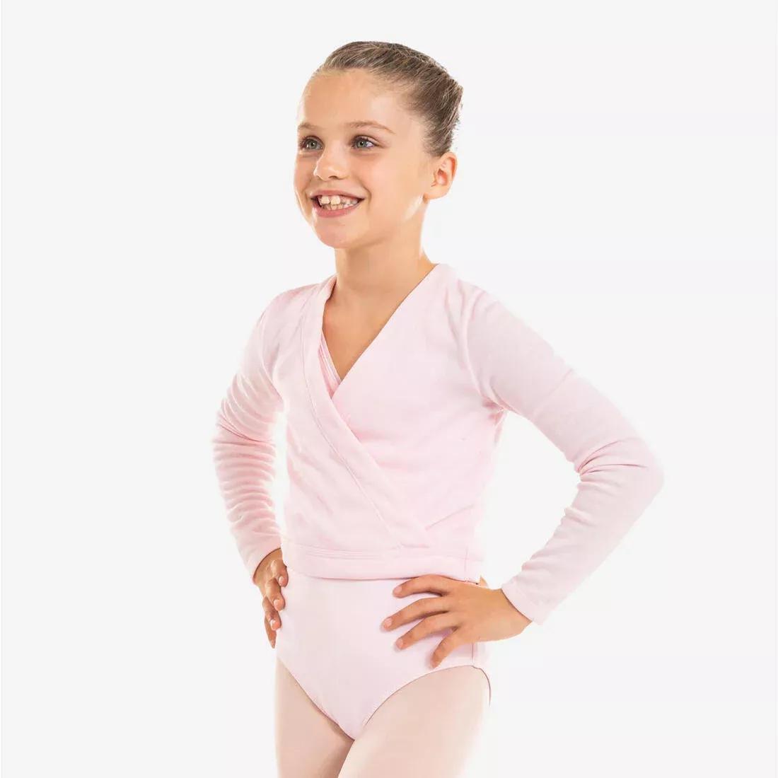 PALE CANDY PINK Girls' Ballet and Modern Dance Leg Warmers, No Color, large image number 3