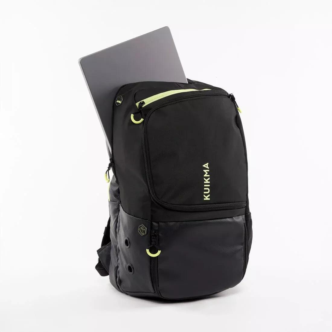 30 L Insulated Padel Backpack PBP Elite, Grey, No Color, large image number 7