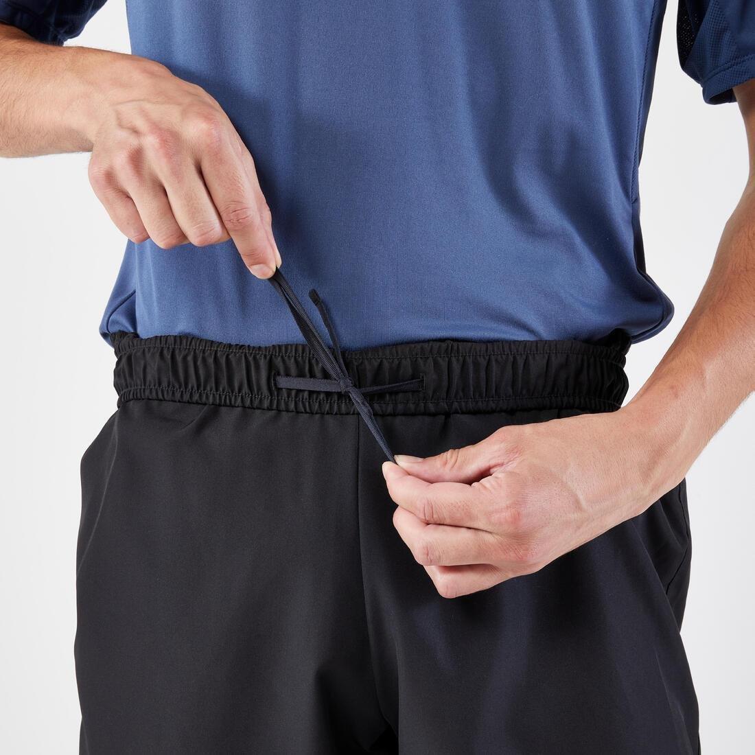 Men Running Shorts - Kiprun Run 100, Black, No Color, medium