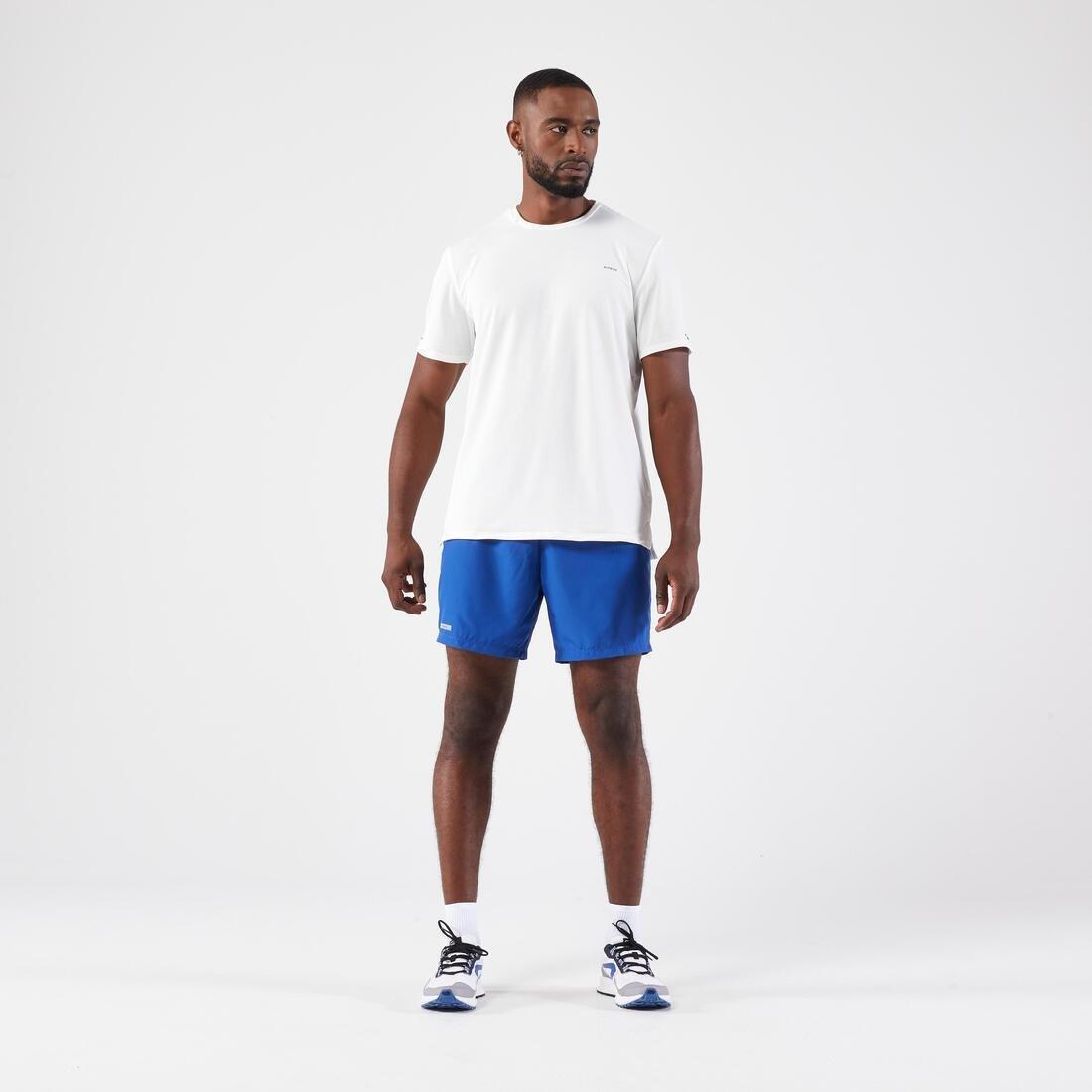 Men Running Shorts - Kiprun Run 100, Black, , large image number 9