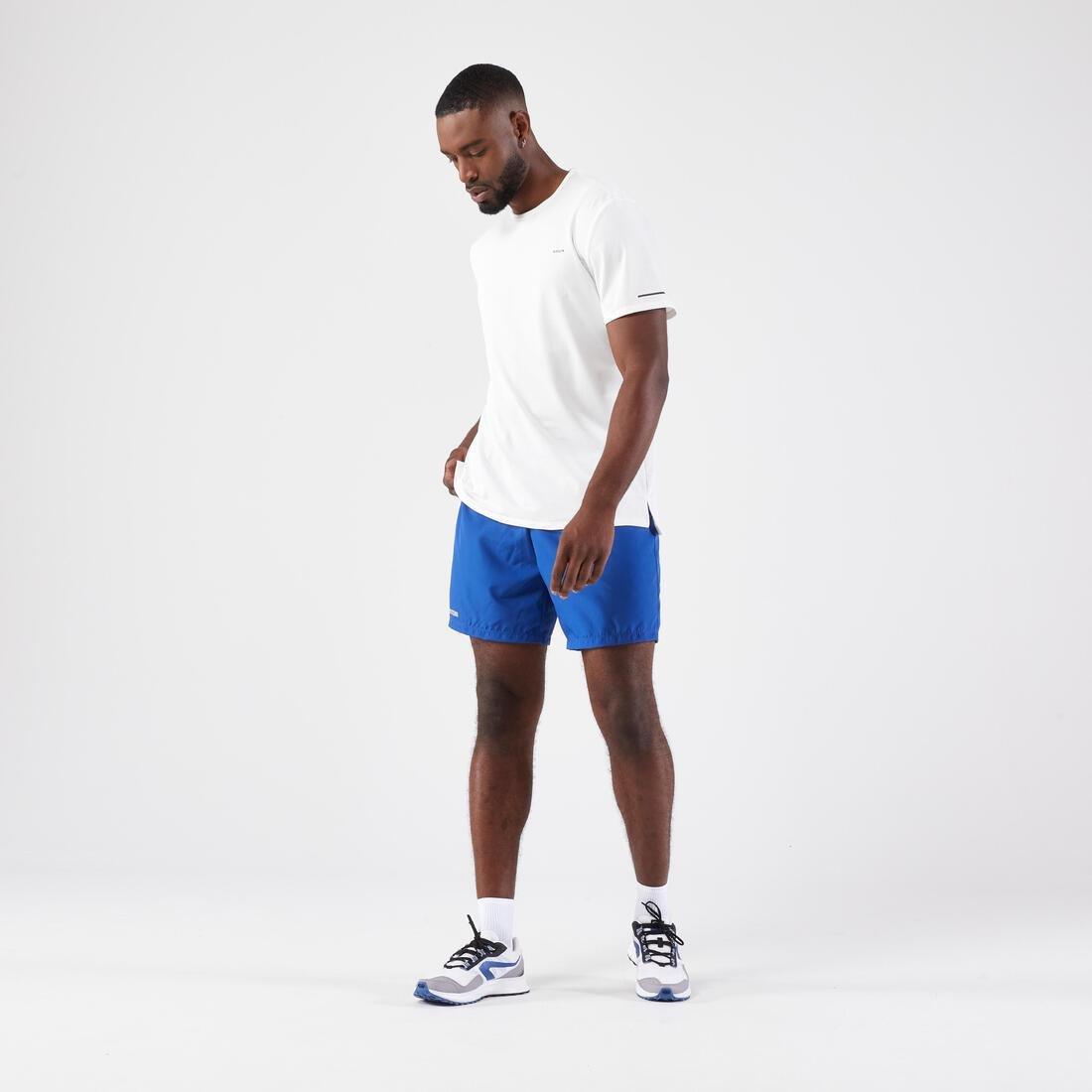 Men Running Shorts - Kiprun Run 100, Black, , large image number 10