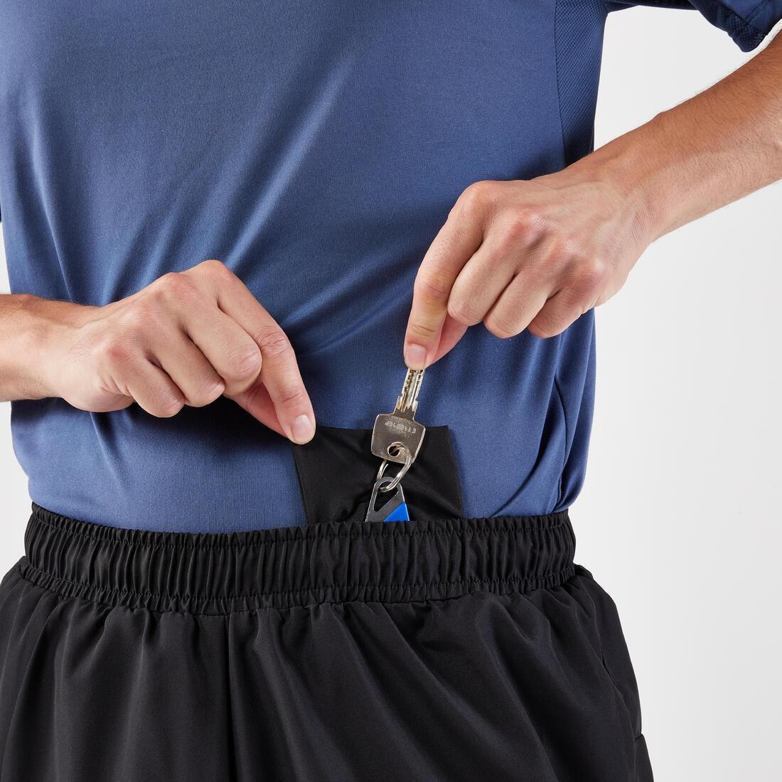 Men Running Shorts - Kiprun Run 100, Black, No Color, large image number 12