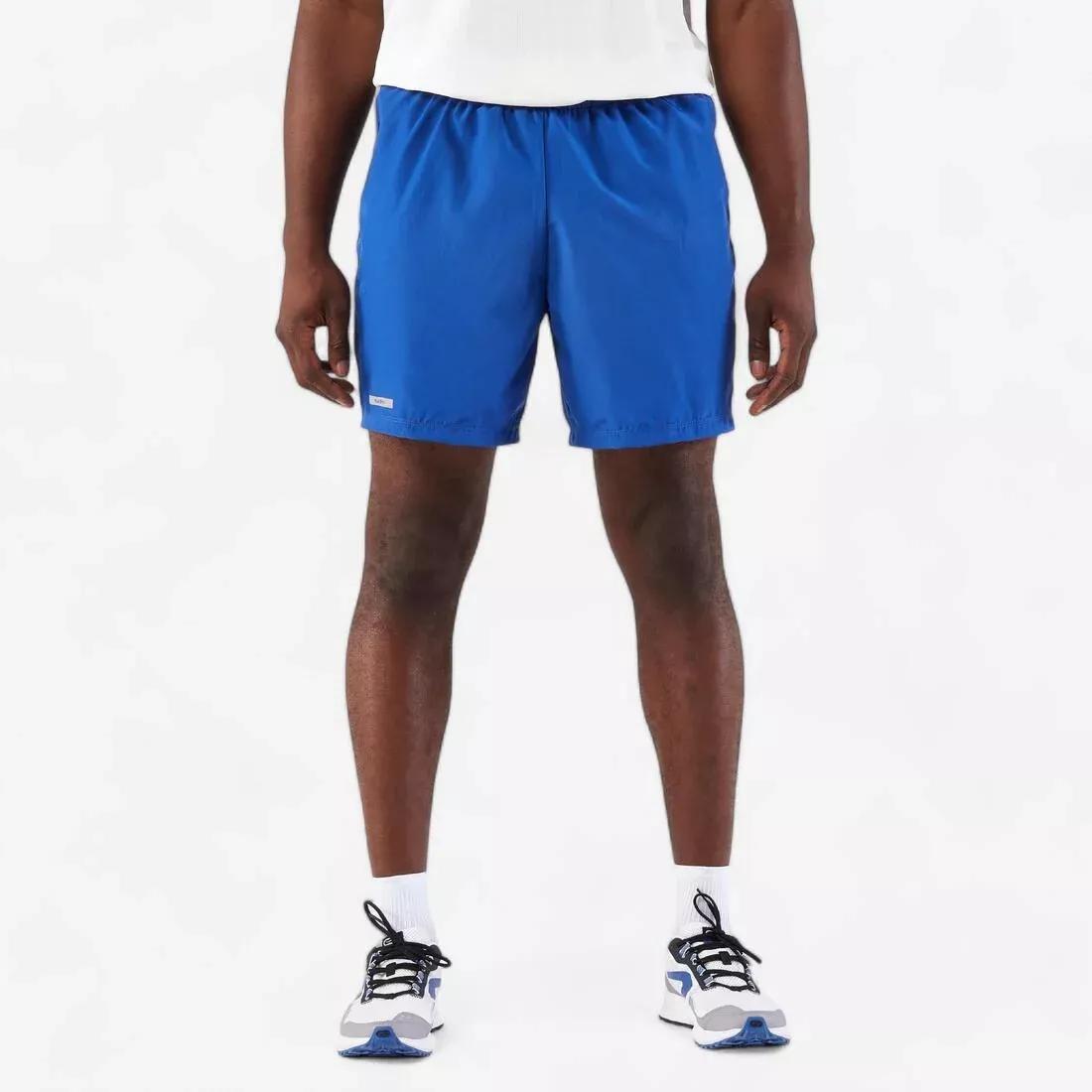 Men Running Shorts - Kiprun Run 100, Blue, , large image number 1