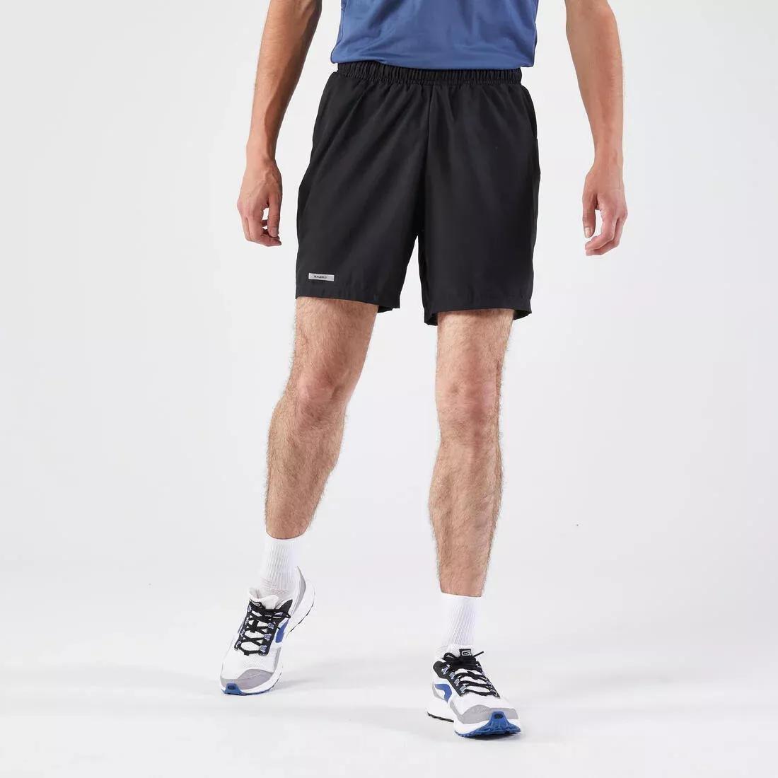 Men Running Shorts - Kiprun Run 100, Blue, , large image number 5