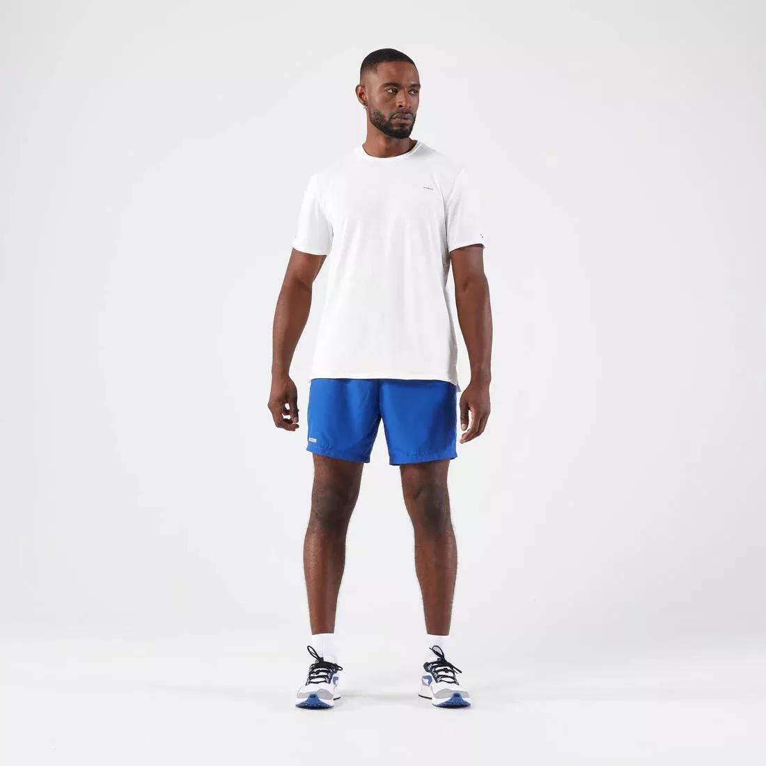 Men Running Shorts - Kiprun Run 100, Blue, , large image number 11