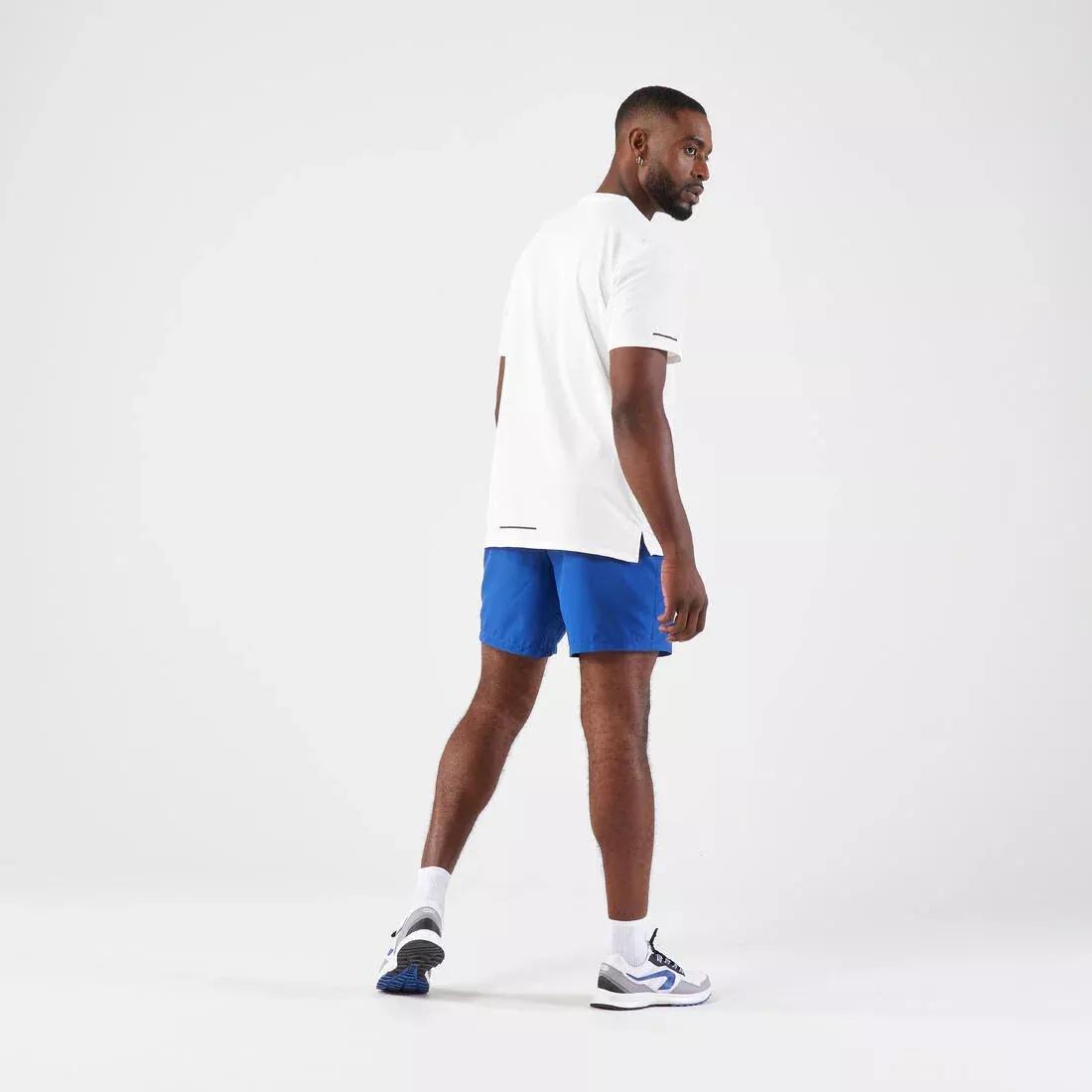 Men Running Shorts - Kiprun Run 100, Blue, , large image number 13