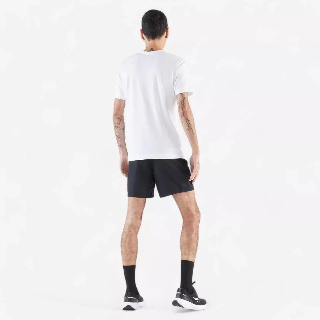 Men Running Shorts - Kiprun Run 100, Grey, No Color, large image number 7