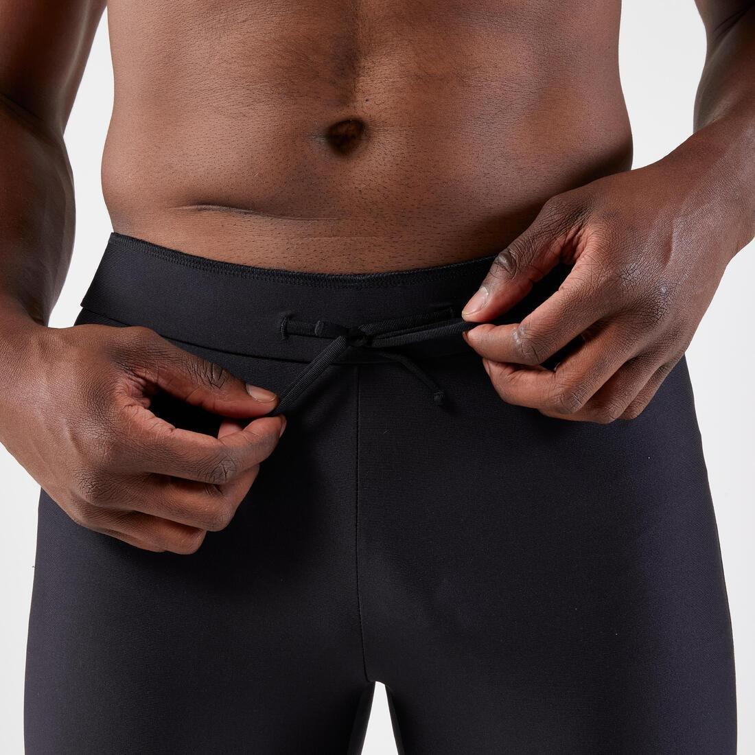 Men Running Tight Shorts - Kiprun Run 100, Black, No Color, medium