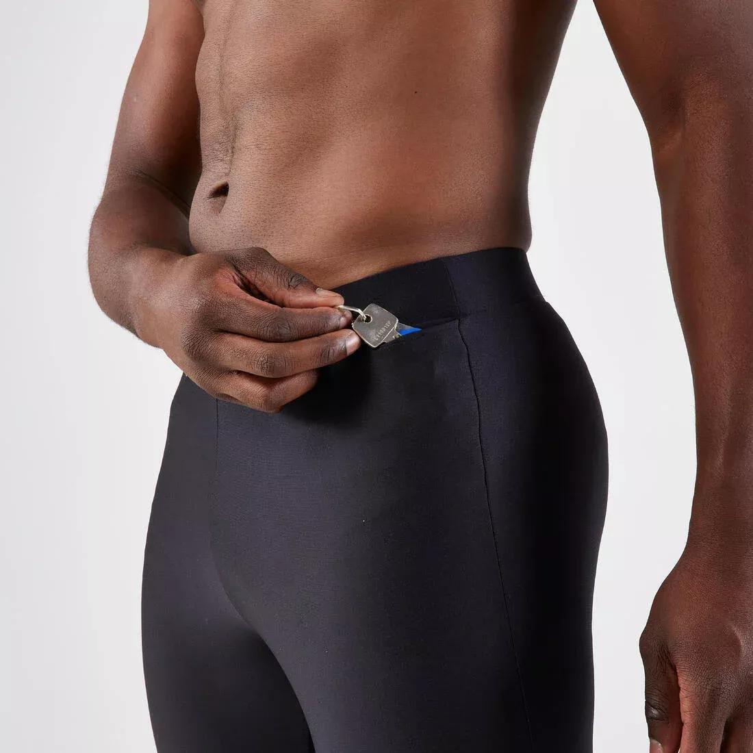 Men Running Tight Shorts - Kiprun Run 100, Black, , large image number 3