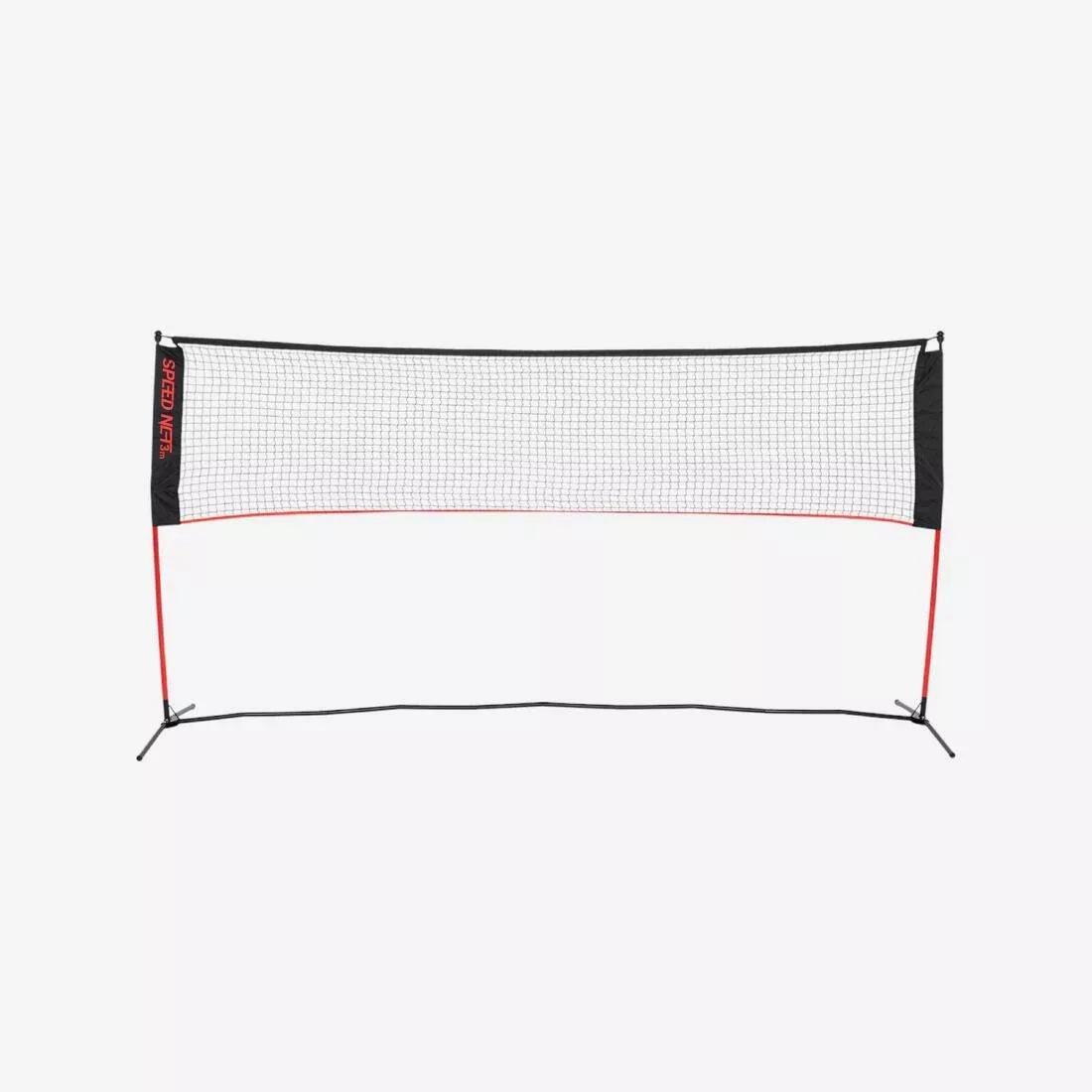 SMOKED BLACK Multi Sport Net Badminton Speednet 3M., No Color, large image number 0