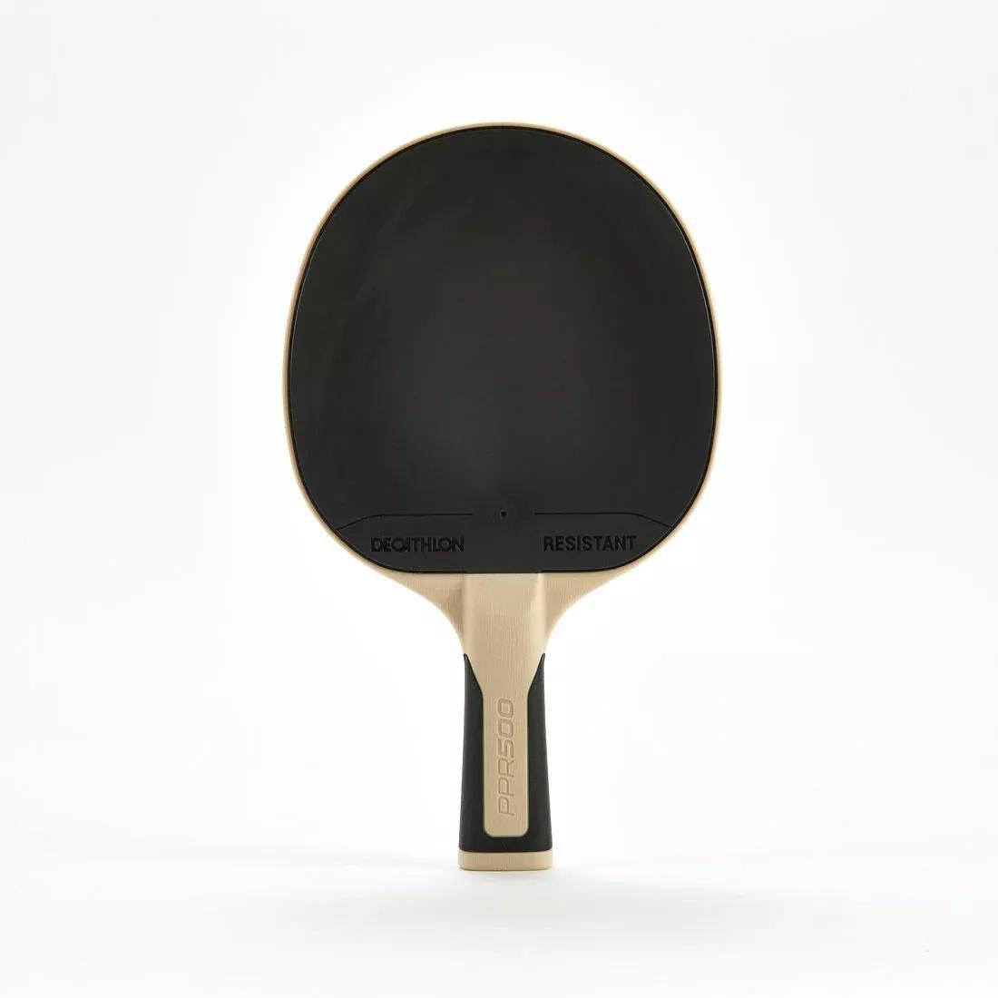 Durable Table Tennis Bats + 3 Balls Set PPR 500 Set, Multicolour, No Color, large image number 3